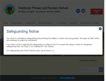 Tablet Screenshot of heybrook.org